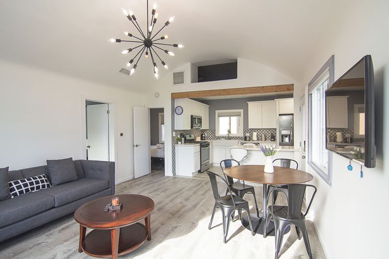 Living kitchen open